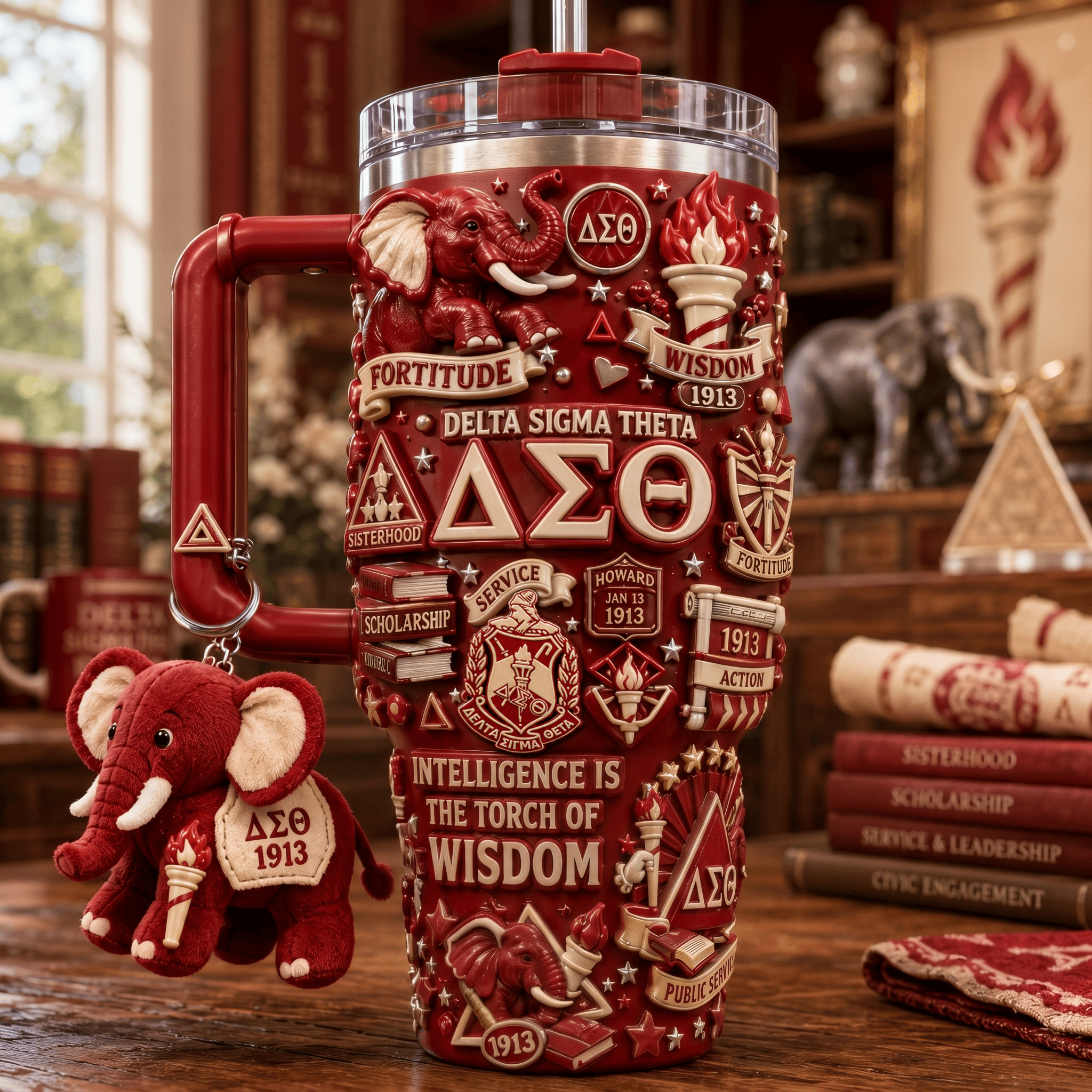 DST 40oz Tumbler With Handle HTTT
