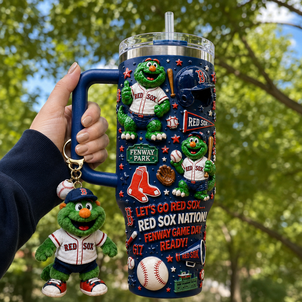 BRX 40oz Tumbler With Handle DNBN