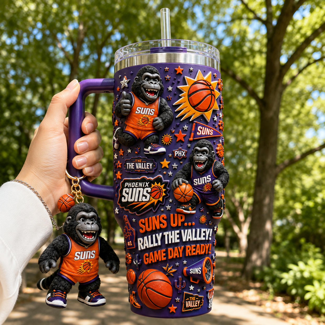 PNS 40oz Tumbler With Handle DNBN