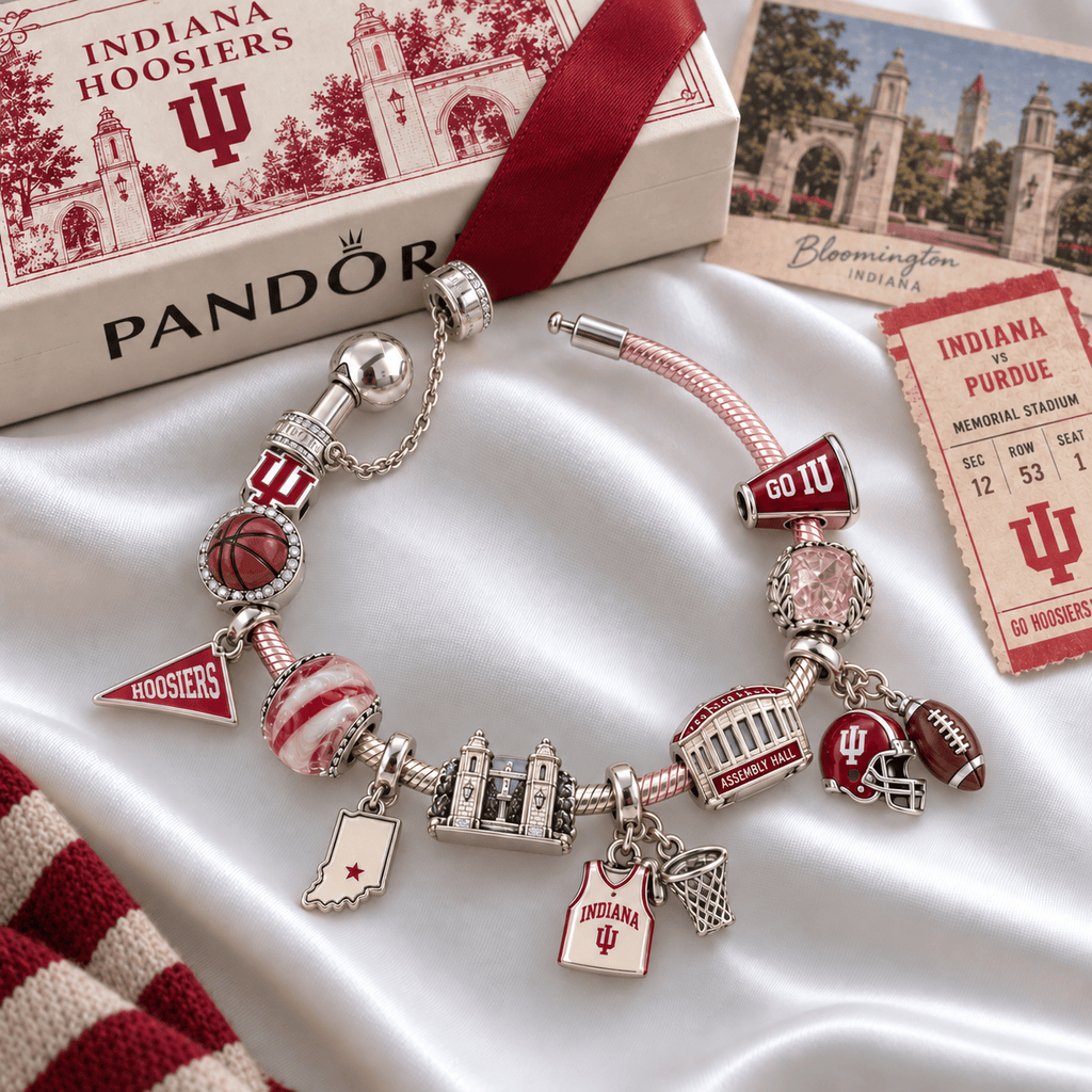 IDH Silver Charm Bracelet Set PTKL