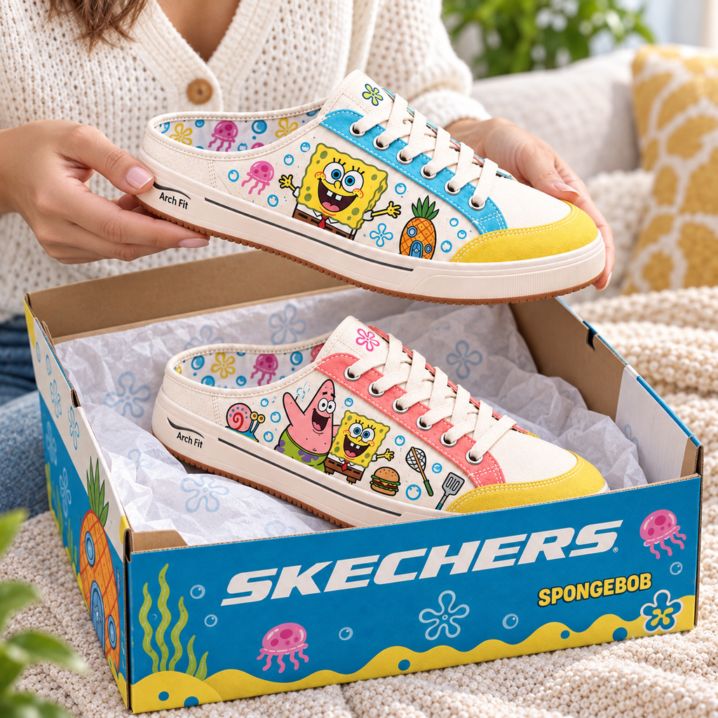 PREMIUM SBSP Canvas Sneaker Mule HQH