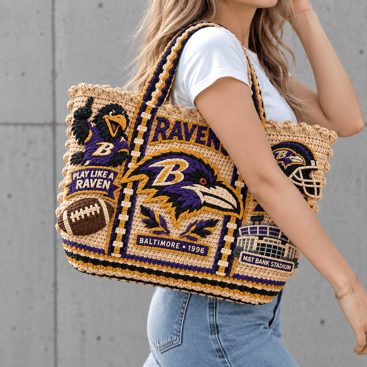 BTR Straw-Style Embellished Tote Bag NTKO