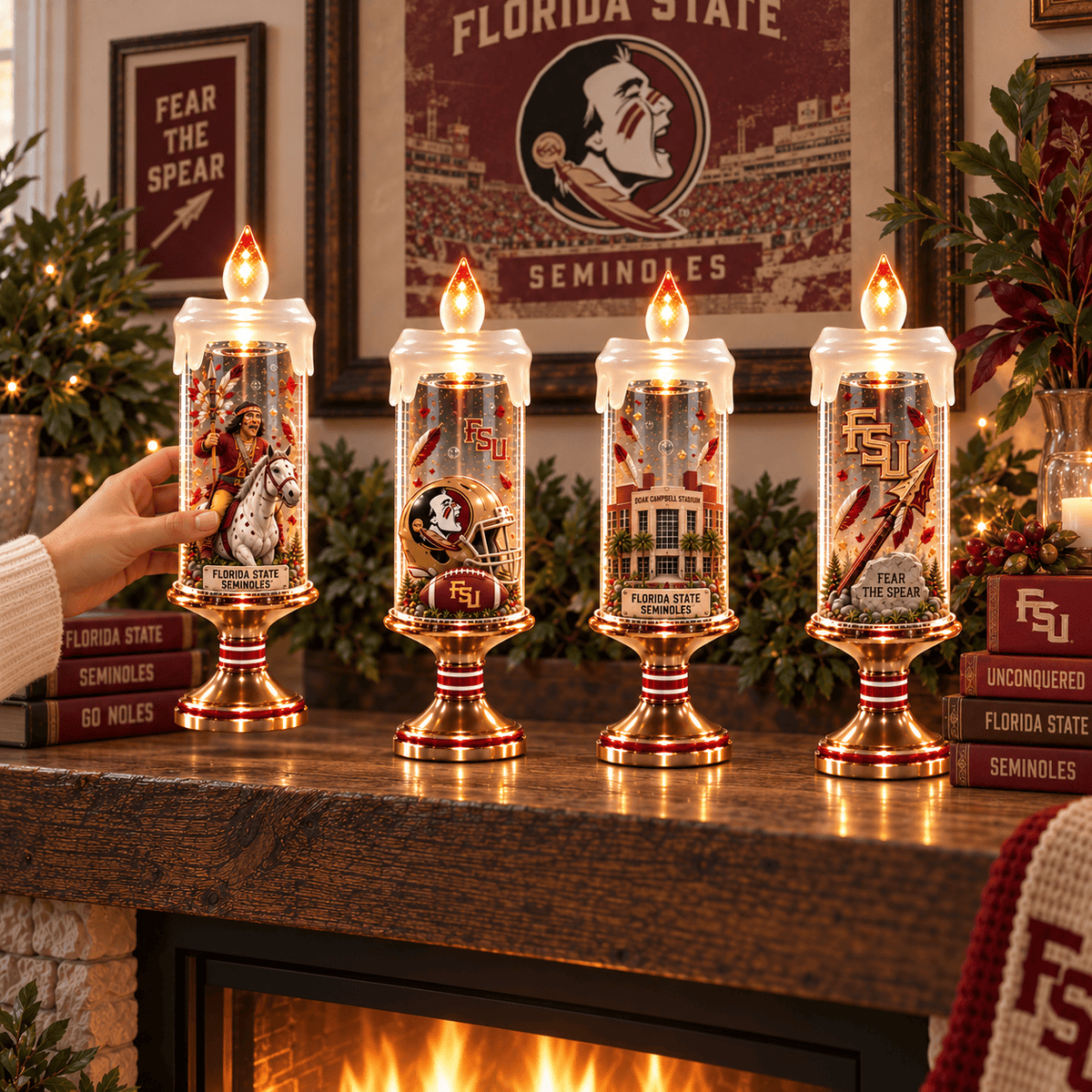 Premium FSS Candle Ornament Lights PVNA