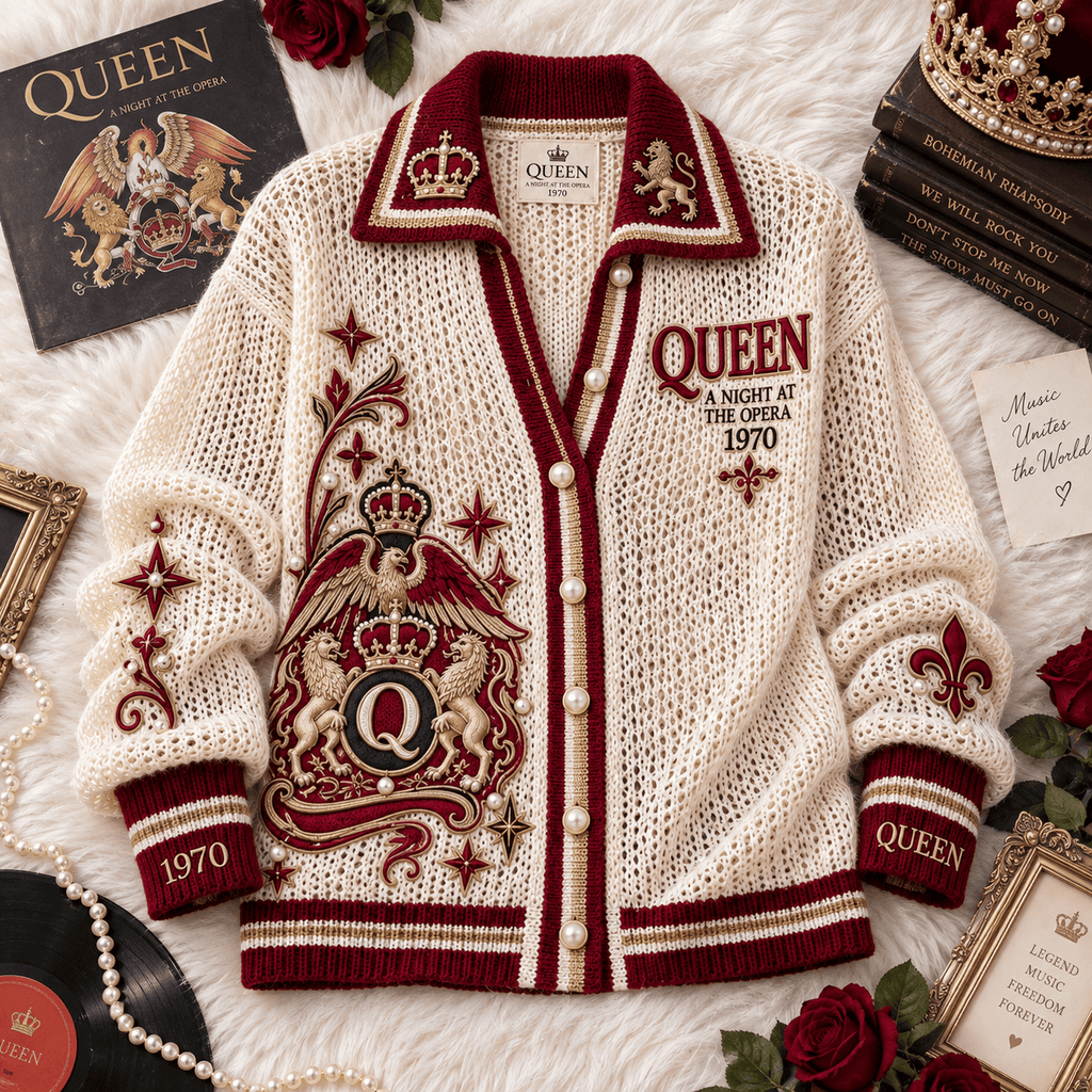 QNN Women’s Open-Knit Cardigan DNBN