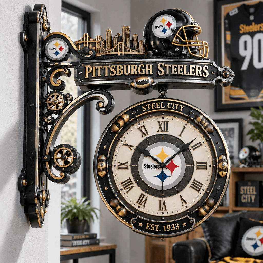 PBS Premium Illuminating Collector Wall Clock LNTH