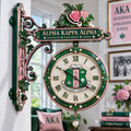 AKA Premium Illuminating Collector Wall Clock LNTH