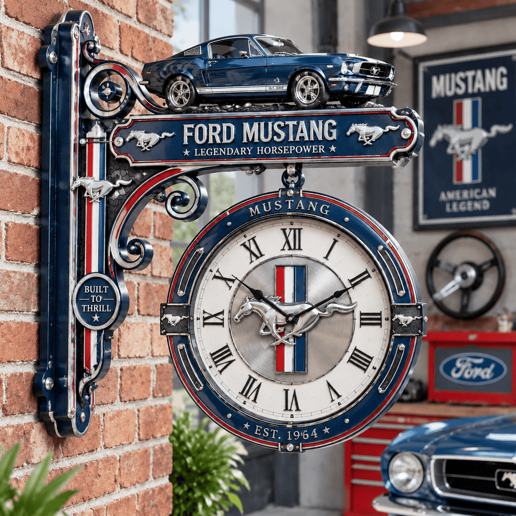 MUST Premium Illuminating Collector Wall Clock LNTH