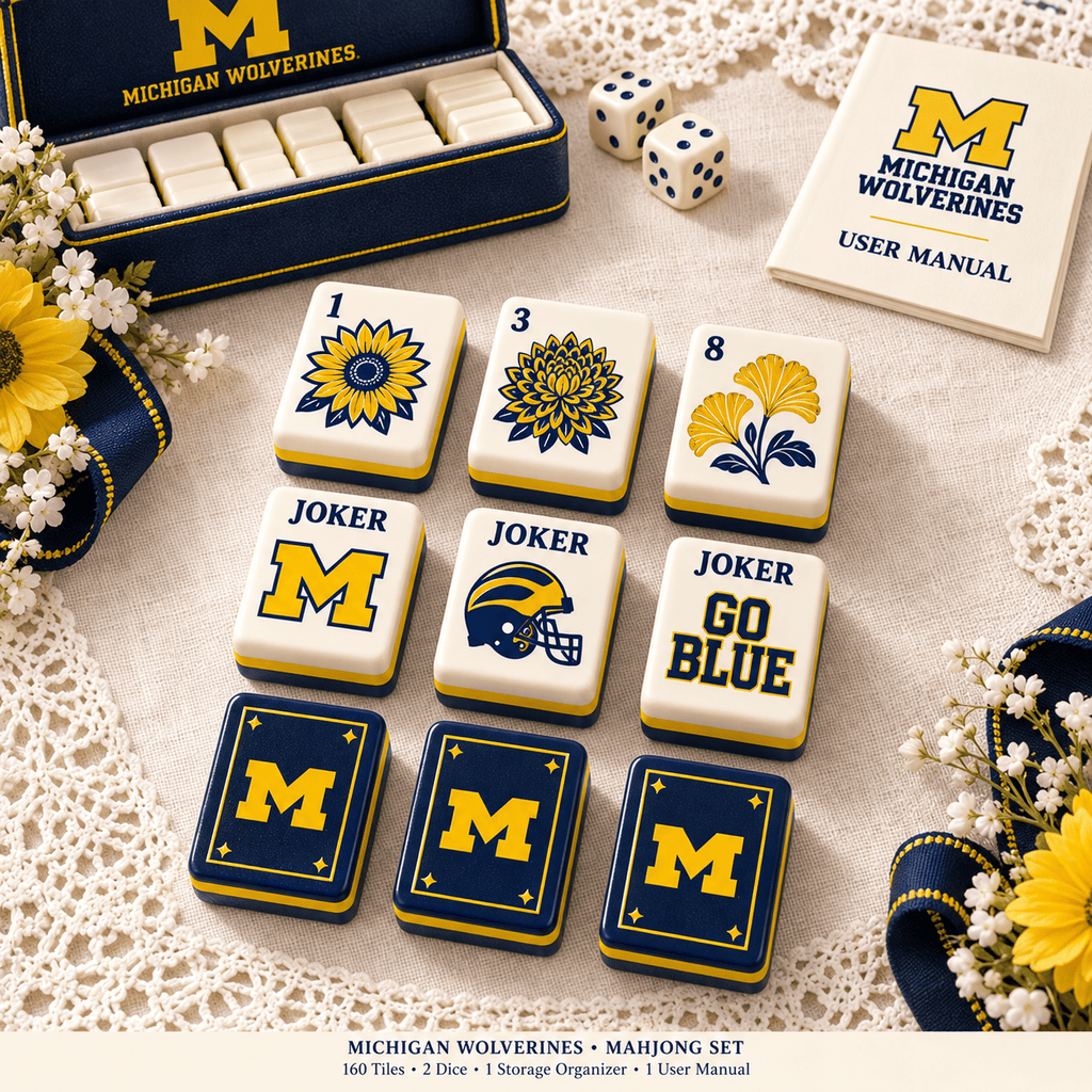 Premium MWR Mahjong Tiles Set TNSM