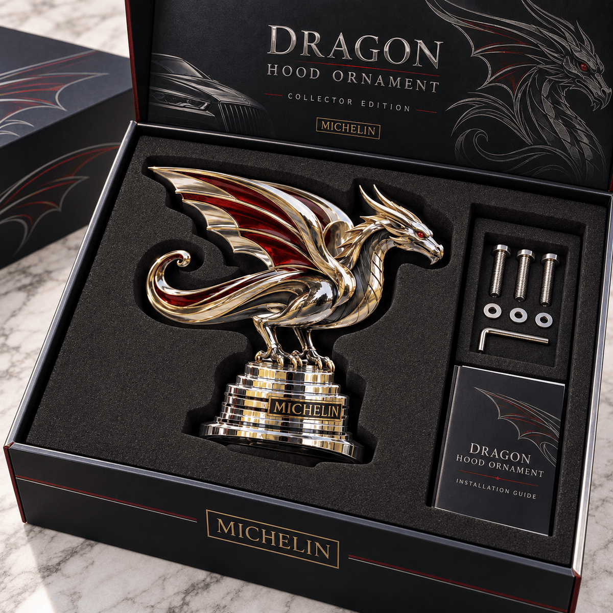 DND Premium Car Hood Ornament NPL