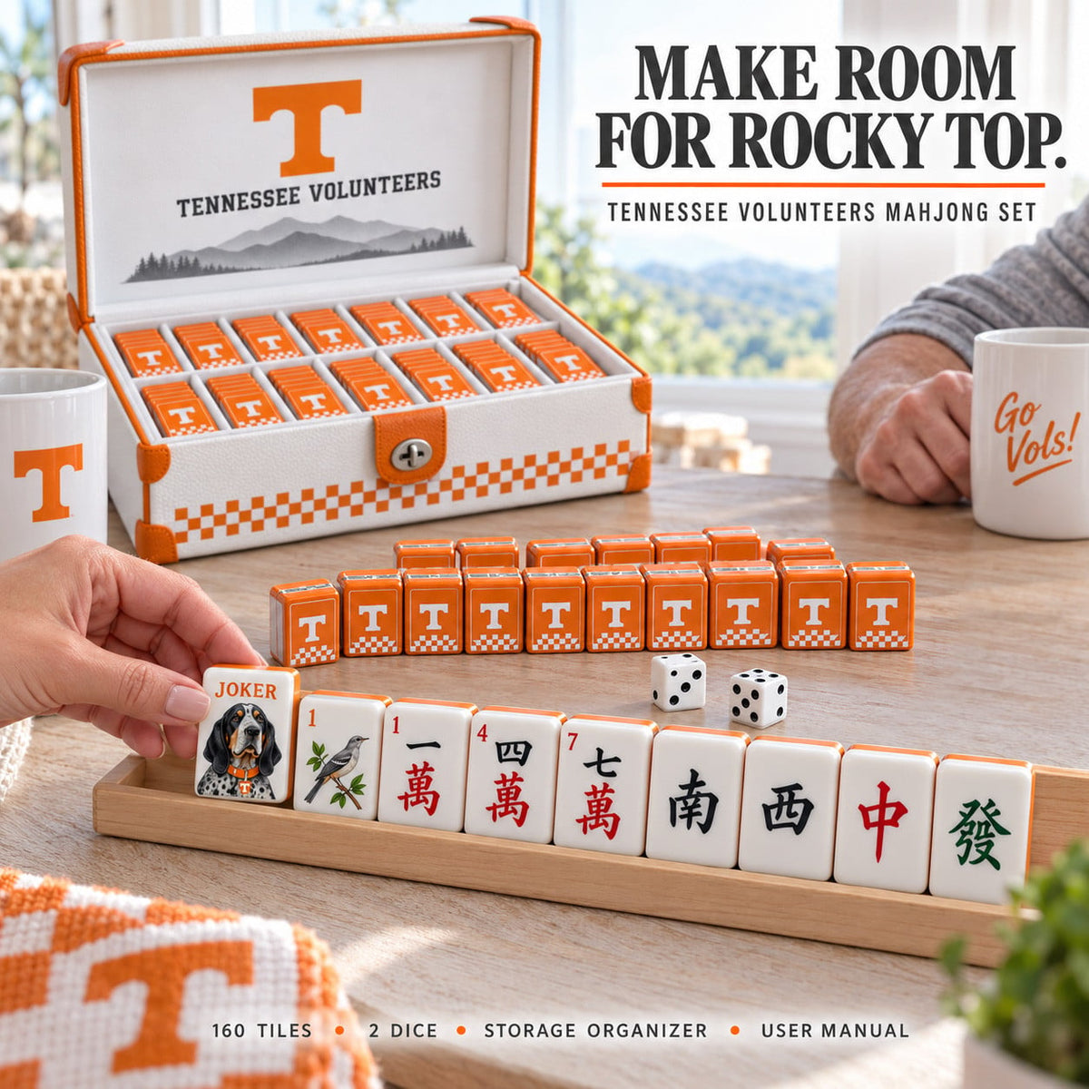 Premium TVF Mahjong Tiles Set TNSM