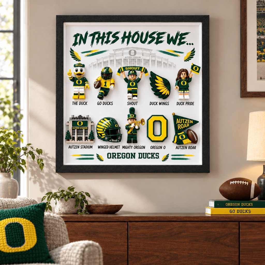 ORD "In This House We…" 3D Fan Display Frame TMH