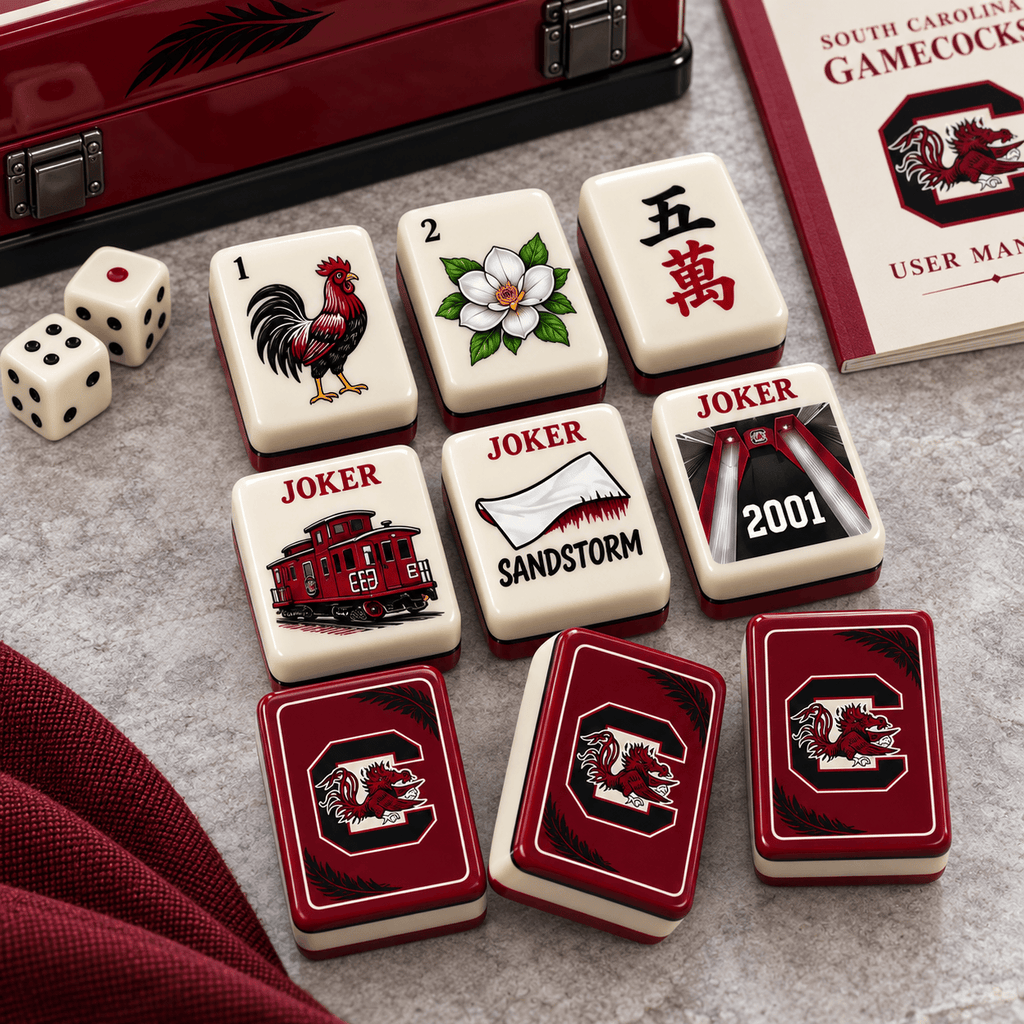 Premium SCG Mahjong Tiles Set TNSM