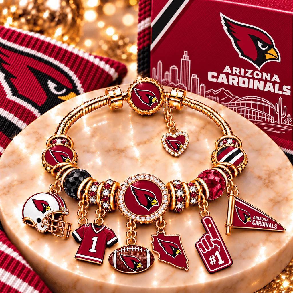 ARCD Gold Charm Bracelet Set PNPA