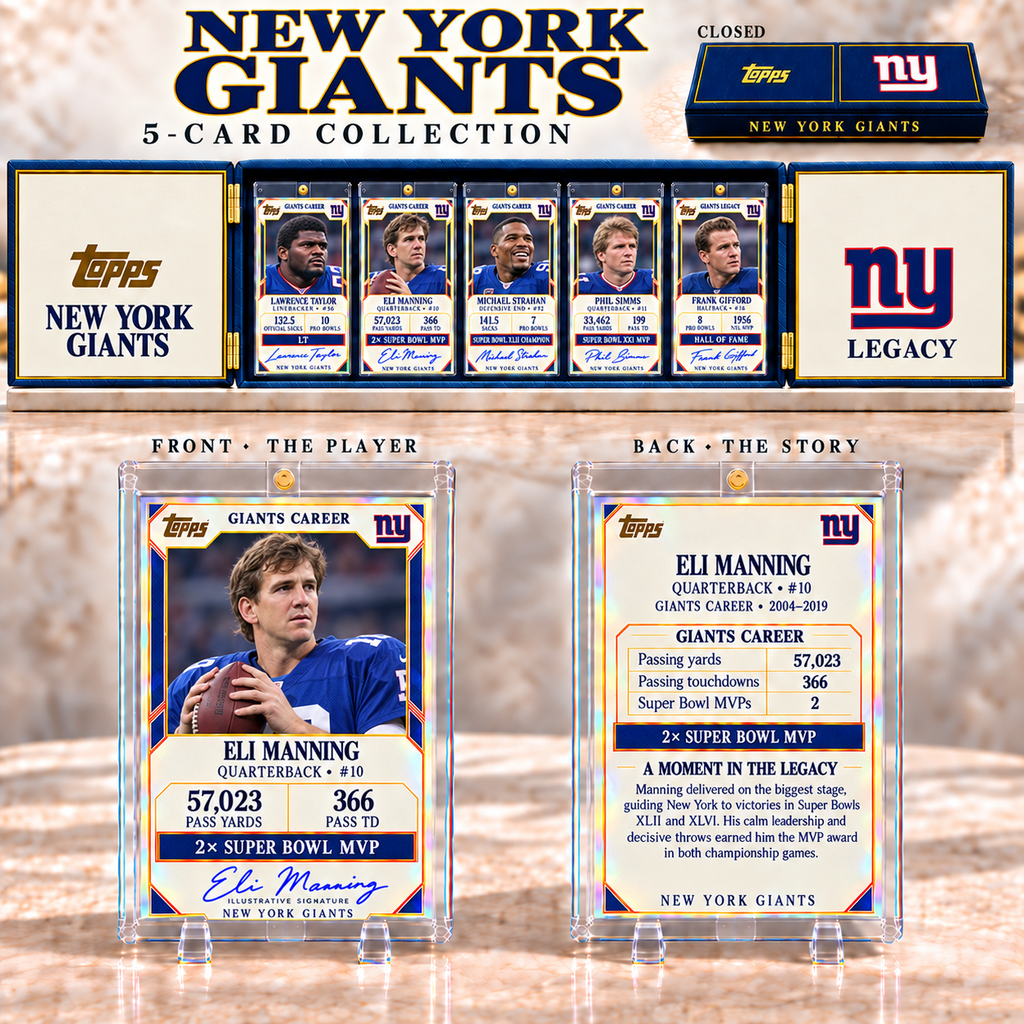 NYG Premium Card Collector’s Box Set NHVH