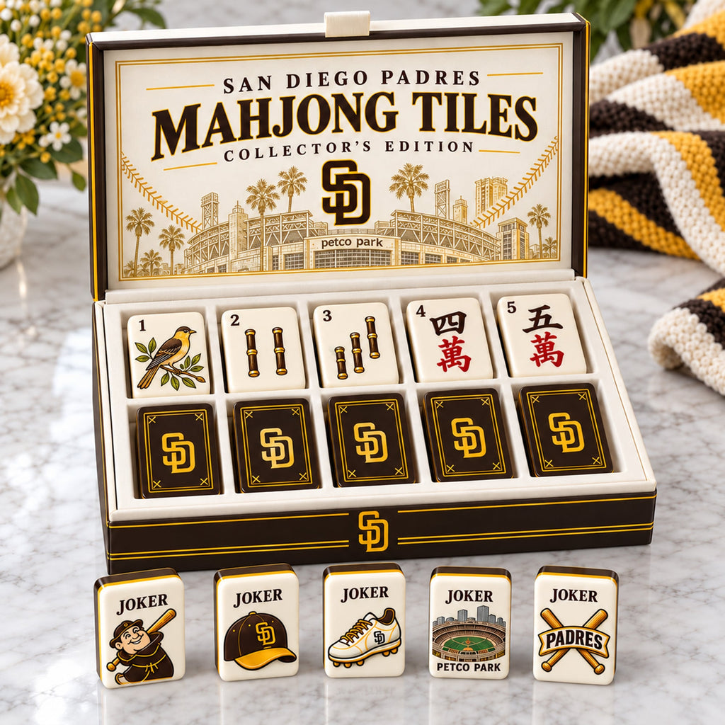 Premium SDP Mahjong Tiles Set PVNA